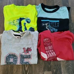 4 piece boys shirts